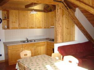 Kuchyň nebo kuchyňský kout v ubytování Residenza Domino