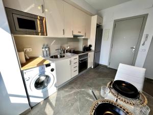Kuchnia lub aneks kuchenny w obiekcie Loft moderno en buena ubicación