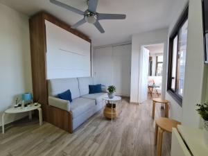 Posezení v ubytování Acogedor estudio en Candelaria en primera línea de mar + 22 fotografií