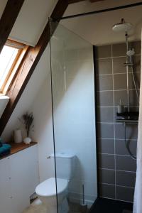 Koupelna v ubytování Oltarcie - Maison d'hôte avec piscine
