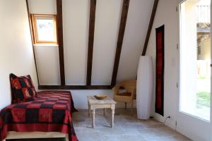 Posezení v ubytování Oltarcie - Maison d'hôte avec piscine