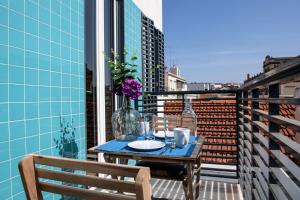 En balkon eller terrasse på Alcântara Factory II