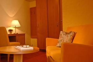 Posezení v ubytování Hotel Vergissmeinnicht