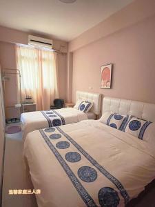 Voodi või voodid majutusasutuse Dear B&B Building II toas