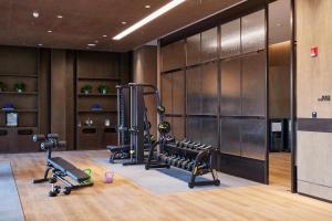 Fitness centrum a/nebo fitness zařízení v ubytování Sheraton Ninghai + 37 fotografií
