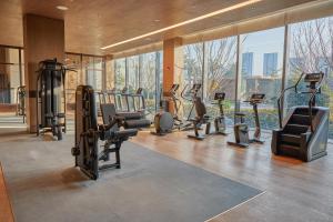 Fitness centrum a/nebo fitness zařízení v ubytování Sheraton Ninghai