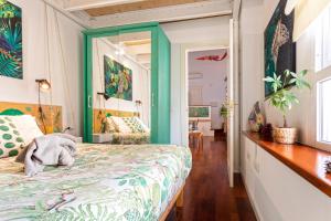 Posteľ alebo postele v izbe v ubytovaní La Selva Urbana Loft Tranquilo y Céntrico