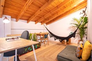 Posedenie v ubytovaní La Selva Urbana Loft Tranquilo y Céntrico
