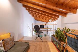 Posedenie v ubytovaní La Selva Urbana Loft Tranquilo y Céntrico