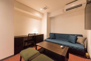 Χώρος καθιστικού στο Serorin Light Hotel Tokyo