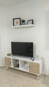 TV a/nebo společenská místnost v ubytování Mima