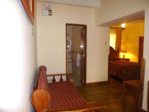 Postel nebo postele na pokoji v ubytování Hotel Midori