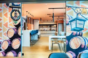 Posezení v ubytování B&B Hotel Bamberg