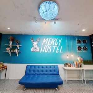 Posezení v ubytování Mercy Hostel