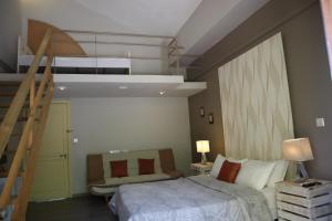 Katil atau katil-katil dalam bilik di Le Gite du Bonheur Guest House & Car Rental