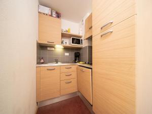 Kuchyňa alebo kuchynka v ubytovaní Chalets du Verdon - 3401 - Appart proche pistes -