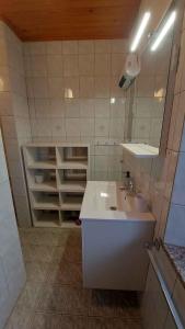 Koupelna v ubytování Apartments in Stari trg ob Kolpi - Süd-Ost Slowenien 42908