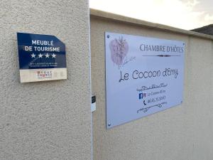 Certifikát, ocenenie alebo iný dokument vystavený v ubytovaní Le Cocoon d'Emy