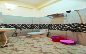 Koupelna v ubytování Hotel Rudra Paradise