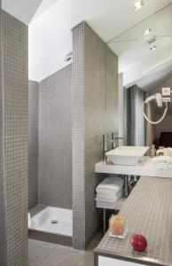Kúpeľňa v ubytovaní Casa do Rio Sorraia