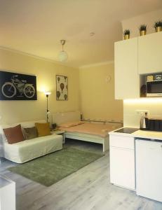 Kuchyňa alebo kuchynka v ubytovaní Lovag Design Apartment