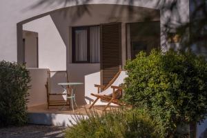 Vonkajšia záhrada v ubytovaní Hostal Aigua Clara