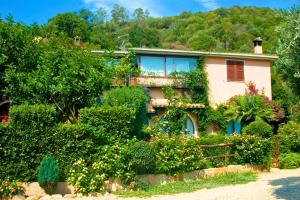 A garden outside AFFITTACAMERE SA BRATZA VACANZE