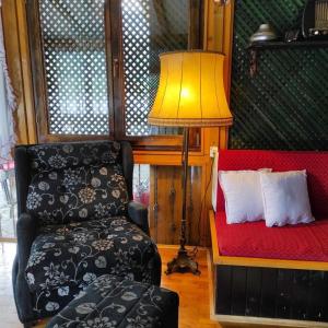 Χώρος καθιστικού στο Holiday Home Nur
