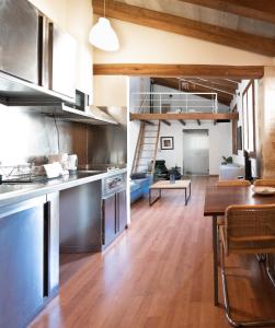 Kuchyň nebo kuchyňský kout v ubytování Ramón Llull House