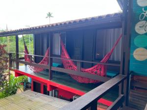 Uma varanda ou terraço em Pousada Paloma
