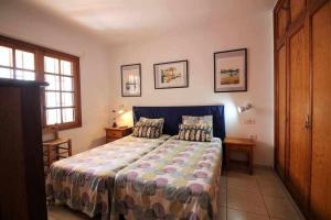 Posteľ alebo postele v izbe v ubytovaní Casa Bárbara en Playa Bastián