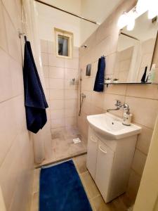 Kúpeľňa v ubytovaní Apartmán Anežka