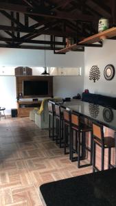 Restaurace v ubytování Pousada dos Adris