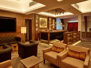 Posezení v ubytování X-BIONIC Hotel