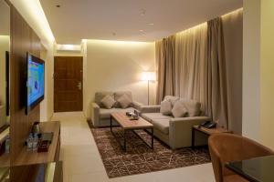 Posezení v ubytování W Suites Hotel