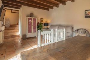 Postel nebo postele na pokoji v ubytování Casa de aldea el Toral
