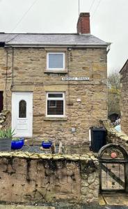 Bygningen som feriehuset ligger i