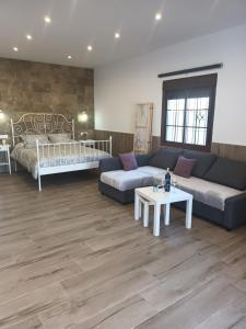 Posteľ alebo postele v izbe v ubytovaní APARTAMENTO AMARÉ