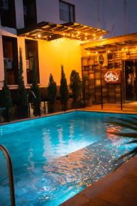 Piscina di Hotel D' Leon o nelle vicinanze
