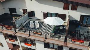 Budova, kde se apartmán nachází