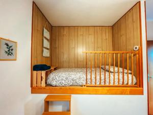 Postel nebo postele na pokoji v ubytování Appartamento panoramico
