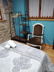 Postel nebo postele na pokoji v ubytování Casa Rural Calecha + 37 fotografií