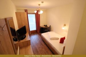 TV o dispositivi per l'intrattenimento presso Ferienhotel Fuchs