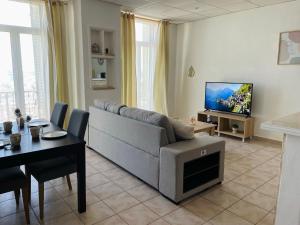Телевизор и/или развлекательный центр в Cannes : Agréable et lumineux appartement vue mer