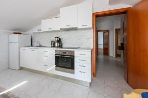 Kuchyň nebo kuchyňský kout v ubytování Apartments Vila Antula