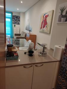 Kuchnia lub aneks kuchenny w obiekcie Pleno centro, Terraza, Principe, 5 min casco vello y estación AVE