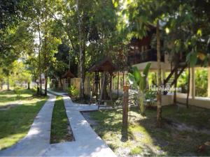 Zahrada ubytování Hallo Villa Khanom