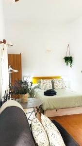 Posteľ alebo postele v izbe v ubytovaní Apartamento ALAZUL Luna