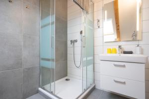 Ένα μπάνιο στο Apartmány Na šumavské louce