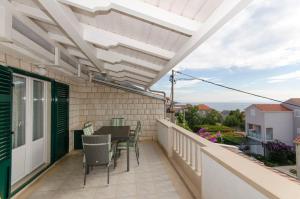 Balkón alebo terasa v ubytovaní Apartments Klisovic